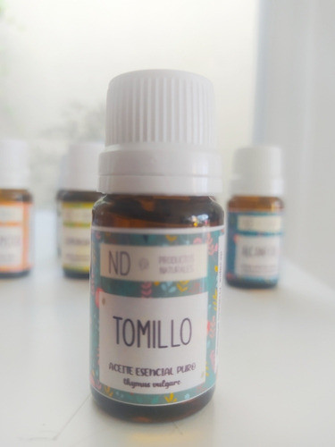 Aceite Esencial Puro De Tomillo Aromaterapia Terapia Natural 0