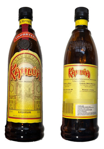 Botella Vacia De Kahlúa - Licor De Cafe - 750ml 0