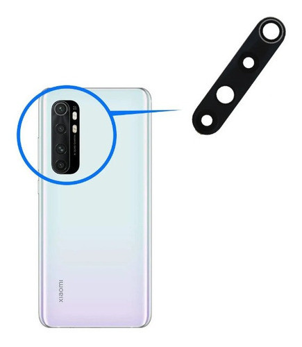 Vidrio Protector Repuesto Camara Para Xiaomi Mi Note 10 Lite 0