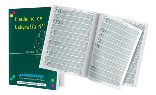 Libro De Caligrafia Tecnica Iram Nivel 1 Plantec Calitecno 0