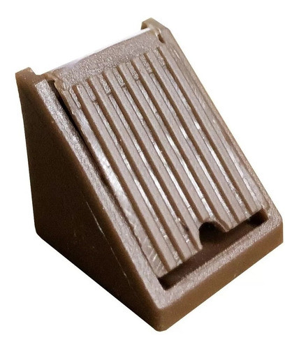 Escuadra Plástica Soporte De Estante Marron Mueble X100/u 0