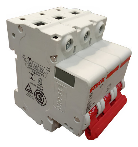 Llave Térmica Trifásica Marca Steck C40 Amp 3p 0