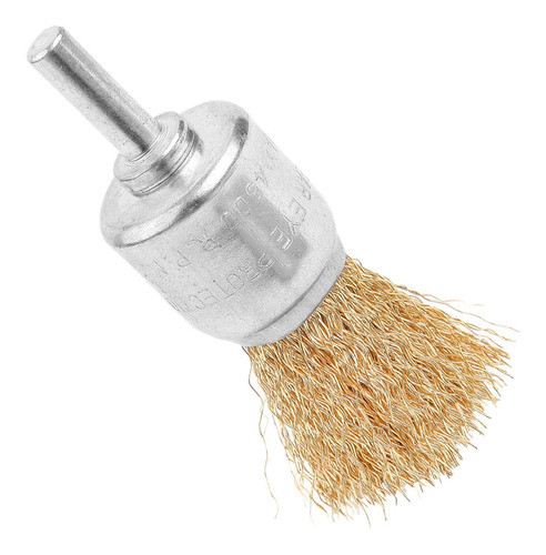 Cepillo Brocha P/taladro Bronceado 24mm Tolsen 77546 G P 0