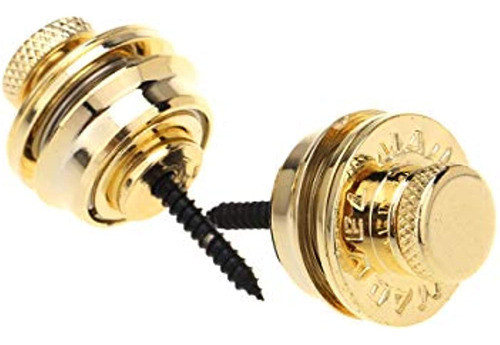 Musiclily Pro Heavy Duty Guitar Strap Locks Security Straplo 0