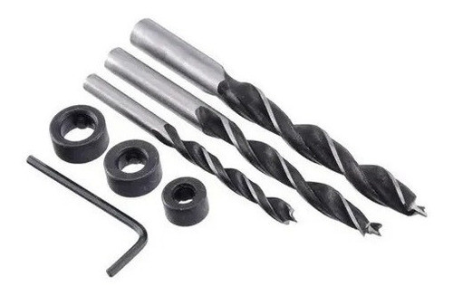 Kit Mechas Con Topes Profundidad Regulable 5 6 8 X3 Ruhlmann 0