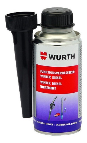 Aditivo Anticongelante Diesel Wurth 150ml 0