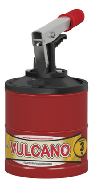 Grasera Engrasador De Pie A Palanca 3 Kg Vulcano Gp-161 0