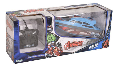 Vengadores Speed Boat Lancha Control Remoto Ditoys Avengers 0