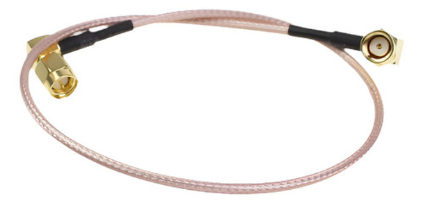 10 X 32cm. Ángulo Recto Sma Macho A Rp Sma Macho Conector Ex 0