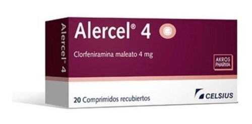 Alercel 4 Mg X 20 Comprimidos 0