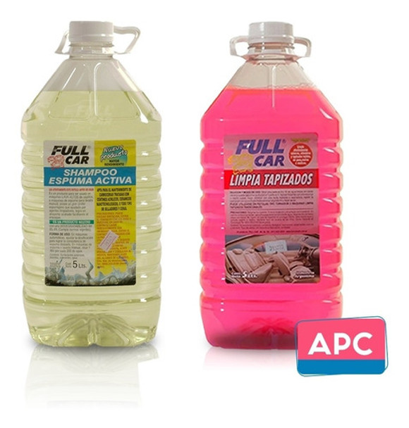 Full Car Shampoo Espuma Ph Neutro Limpia Tapizado Apc 0
