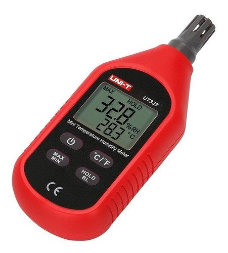 Medidor De Temperatura Y Humedad Ambiente Uni-t Ut333 0