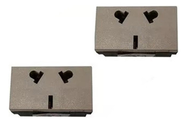 Pack 2 Modulo Toma Estándar Bege Richi Contacto Electricidad 0