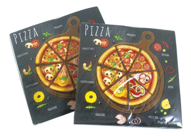 Servilleta Pizza X20u 0