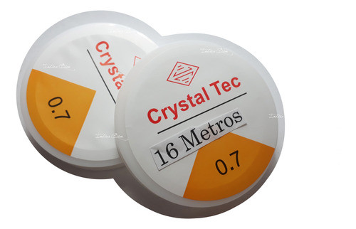 Tanza Elástica 0.7 Mm Para Armar Bijou 16 Mts 0