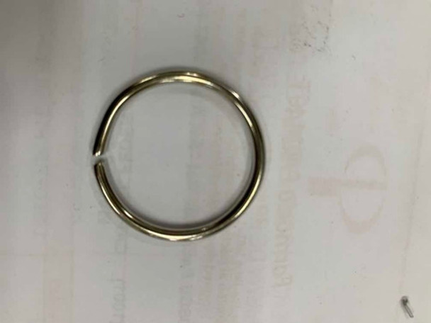 Argollas De Metal 25 Mm X 100 Unidades 0
