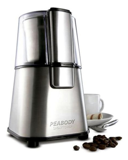 Molinillo Peabody Pe-mc9100 De Cafe 220w Acero 0 Molinillo Peabody Pe-mc9100 De Cafe 220w Acero 0
