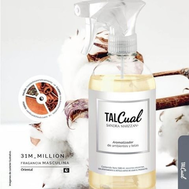 Aromatizador X 500 Ml. Sandra Marzzan -  Linea Tal Cual 0