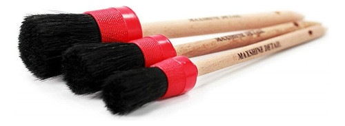 Kit 3 Brochas Pinceles Detallado Premium Detailing Maxshine 0