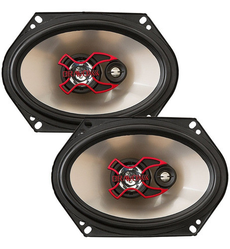 Alto Falante Bravox B3x57 5x7 Polegadas Triaxial 200wpmpo 0