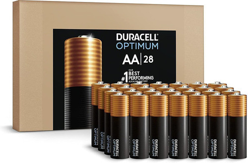 Pilas Duracell Optimum Aa Potencia Duradera Pack 28 0