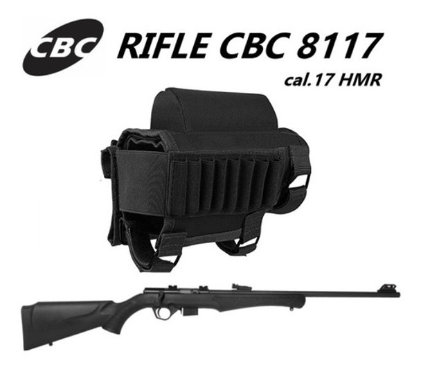 Bochecheira Para Coronha, Stock - Rifle 8117 Cbc® 0