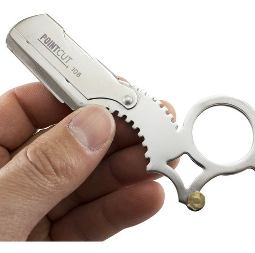 Navaja Barberia Pointcut Pocket Acero 106 + Filos Local 0