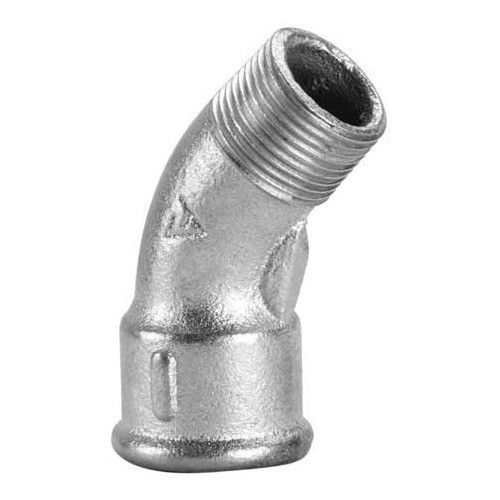 Curva A 45°  Galvanizada Mh De 2 0