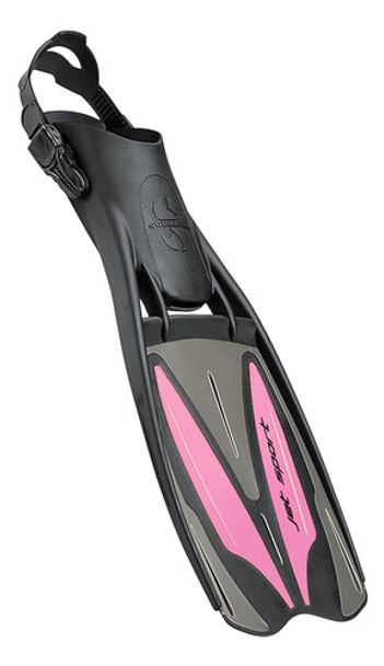 Scubapro Jet Sport Aleta De Buceo Ajustable (negro / Gris / 0