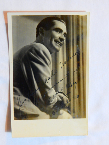 Fotografia Firmada Eddie Kay Autografo Original 0
