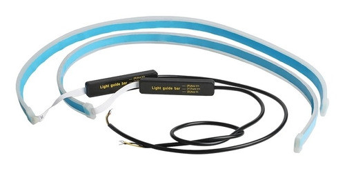 2 Fita Led Drl Com Função De Seta Sequêncial Prova D'água 0