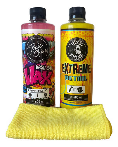 Kit Combo #3 Lavado Basico - Toxic Shine 0