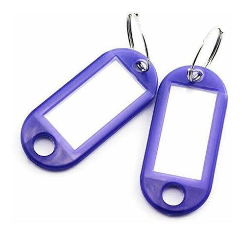 40 Llaveros Con Etiqueta Violeta 0