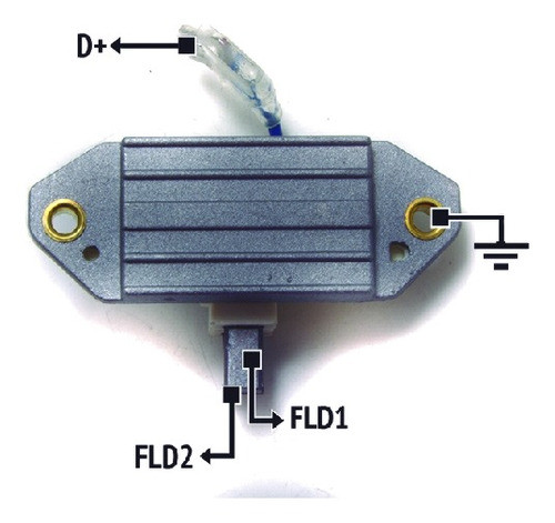 Regulador Alternador Tipo Marelli Fiat/seat 12v. 0