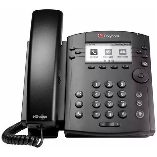 Telefone Ip Polycom Vvx 310 Poe Lcd 0