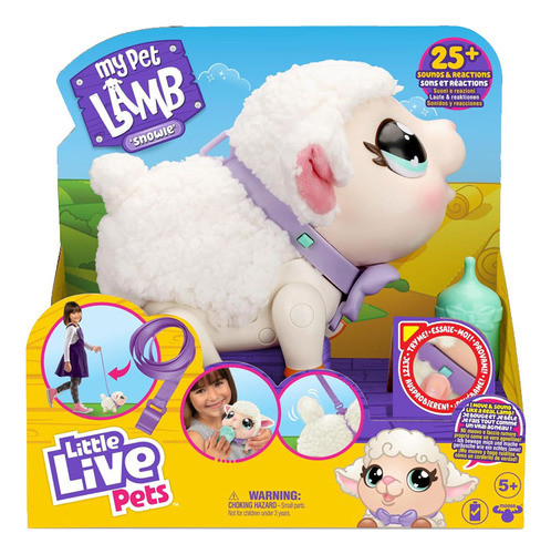 Little Live Pets My Pet Lamb Snowie Cordero Interactivo 0