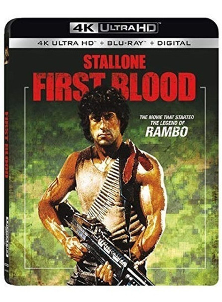 4k Ultra Hd + Blu-ray First Blood / Rambo 0
