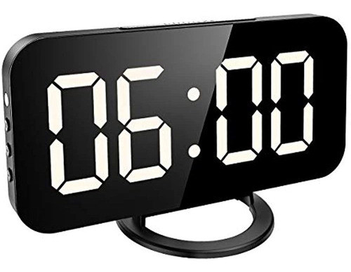 Keekit Reloj Despertador Led Digital, Reloj Despertador Gran 0