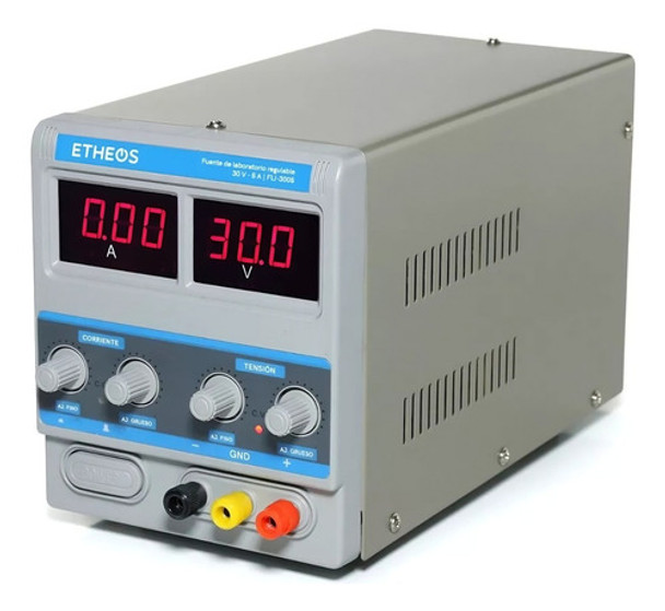 Fuente De Laboratorio Regulable Digital 30v 0-5a Gtía 0