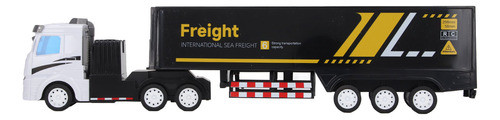 Modelo De Caminhão Porta-contêineres Toy High Simulation Ext 0