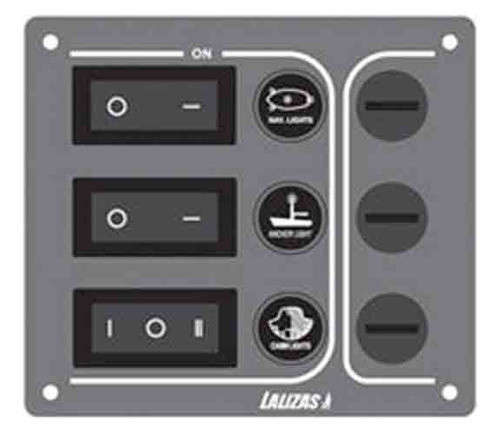Tablero De Llaves Interruptoras Waterproof 12v 0