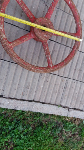Volante Rueda  De Hierro Fundido 50 Cns 0