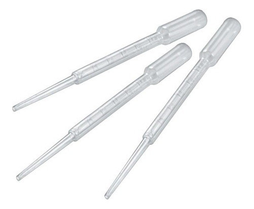 Pipeta Pasteur Plástica 3ml 500 Unidades Cralplast Com Nf 0