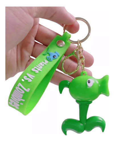 Llavero Plants Vs Zombies Tu Personaje Favorito Premium 0