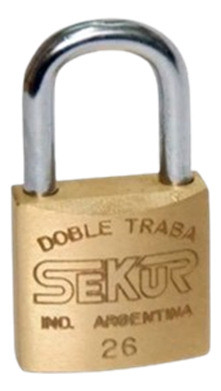 Candado Sekur 62 Traba Doble.( Benavidez ) 0