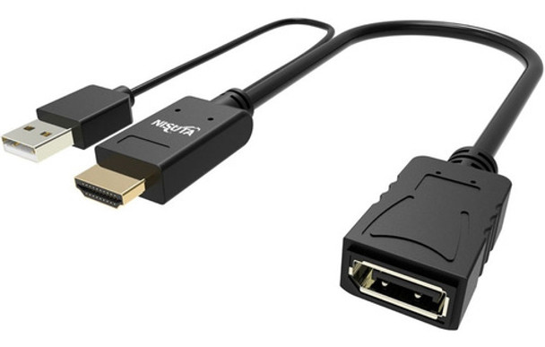 Conversor Adaptador Nisuta Nshddp Hdmi A Displayport 4k * 0 Conversor Adaptador Nisuta Nshddp Hdmi A Displayport 4k * 0