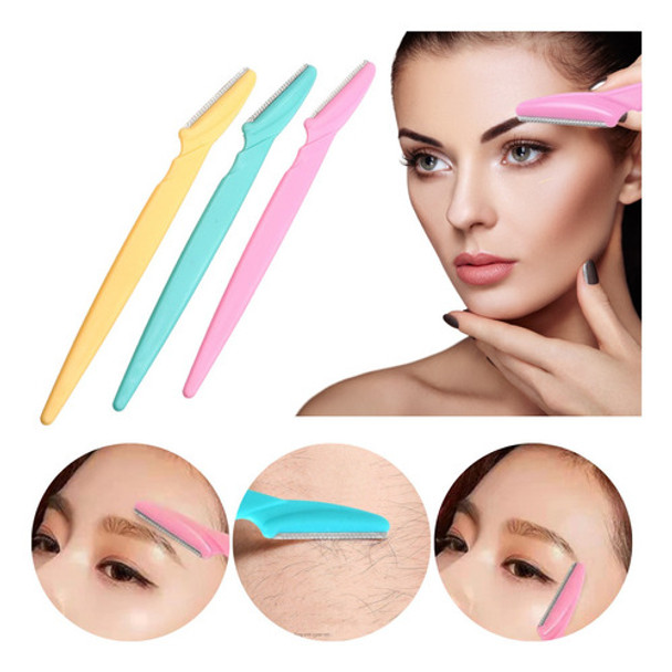 Lâmina De Sobrancelha Feminina Dermaplaning Kit C/3 Navete 0