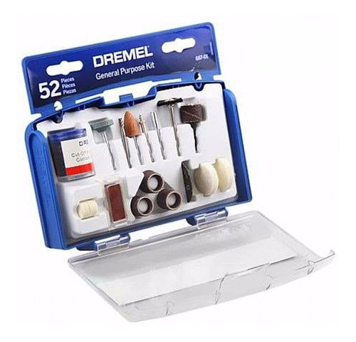 Accesorios Minitorno Dremel - Set Multiuso 52 Pzas - Fdn 0