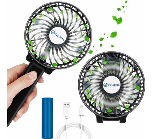Ventilador De Mano, Mini Ventilador Portátil Y Ventilador 0
