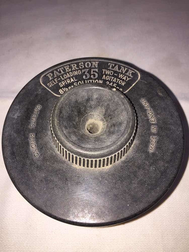 Tanque De Revelado Paterson Antiguo Importado Década Del 60 0